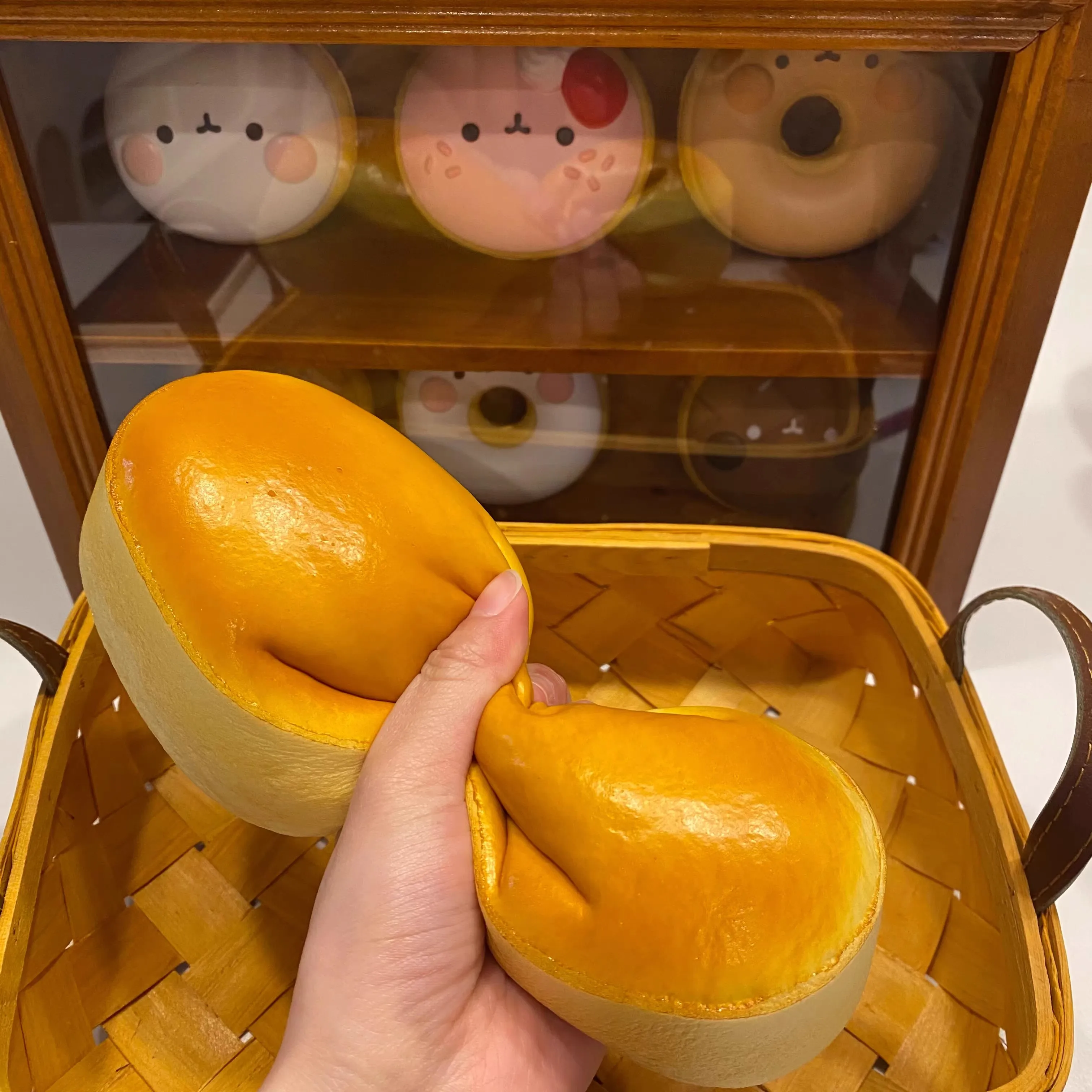 1pc 8.26in Torta Di Compleanno Falso Grande Torta Di Formaggio Squishy Lento Aumento Alleviare Lo Stress Agitarsi Squishy Giocattoli Scherzo Puntelli Spremere Cibo