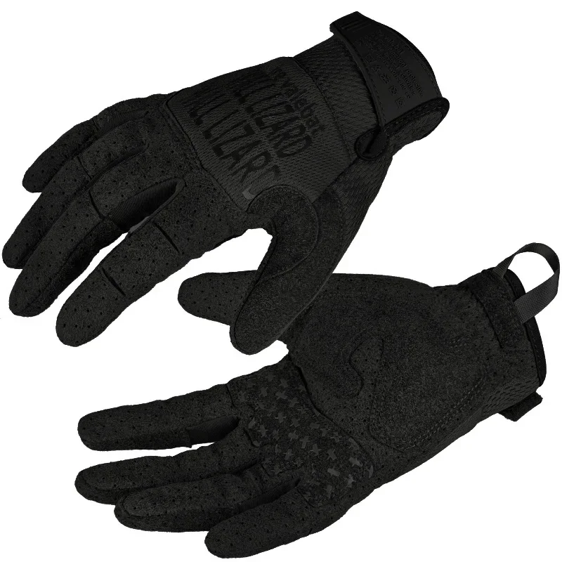 Tactical Gloves Airsoft Shooting Full Finger Gloves Hiking Climbing Bicycle Anti-Skid Work Touch Screen Camo Mittens