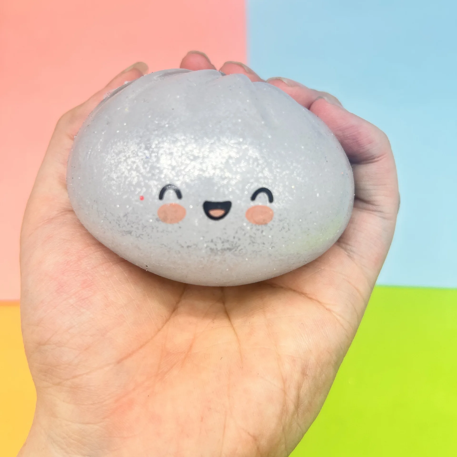 Squishy Dumpling Mystery Dumpling Squishies Handgemaakte drukverlichtende ballen Paasmandvullers Dumplings Squishy