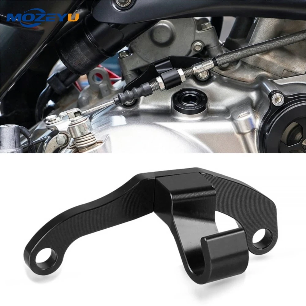 Motorcycle CNC Engine Clutch Cable Bracket FOR YAMAHA RAPTOR 700 YFM700 YFM 700 2006-2023 2024 2025 2026 Aluminum Accessories