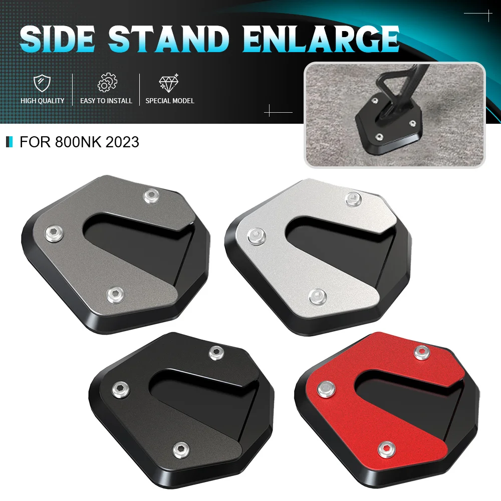 

Kickstand Shoes FOR CFMOTO 800NK 800 NK 2023 2024 Motorcycle Side Stand Foot Plate Pad Kickstand Support Pad Shell Cover