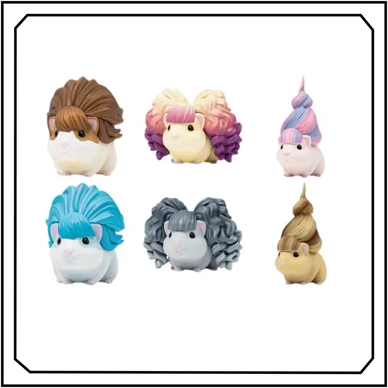 

Guinea Pigs Gashapon Cute Creativity Trendy Hair Salon Modeling Ornament New