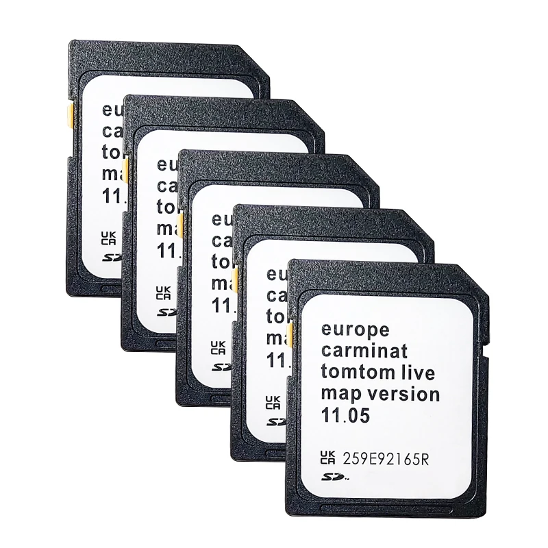 Latest version 2023 V11.05 for Renault CARMINAT LIVE Navigation SD Card Sat Nav Maps