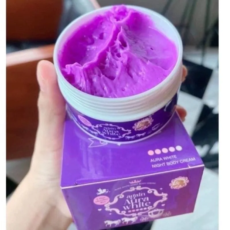 Brightening Face Cream Thai Again Aura Moisturizer Day & Night Hydrating Cream Fade Dark Spots Glowing Skin Essential