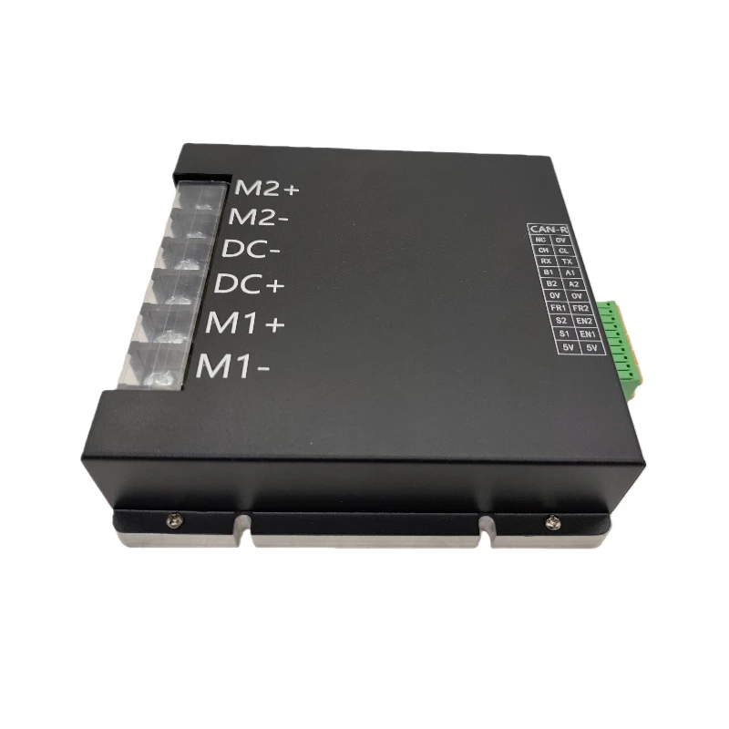 LKDS481002 Low-voltage dual-channel brushed motor driver, output voltage 24/48V, high current 100A, RC control.