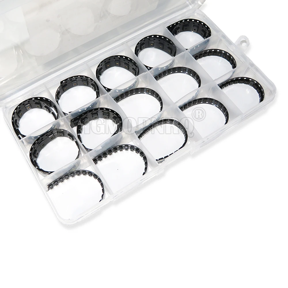 300Pcs 15Values*20PCS 1206 0805 1210 1812 SMD Resettable Fuse kit 0.7A 0.5A 0.2A 2A 1.1A 2.6A 3.5A PPTC PolySwitch Self-Recovery