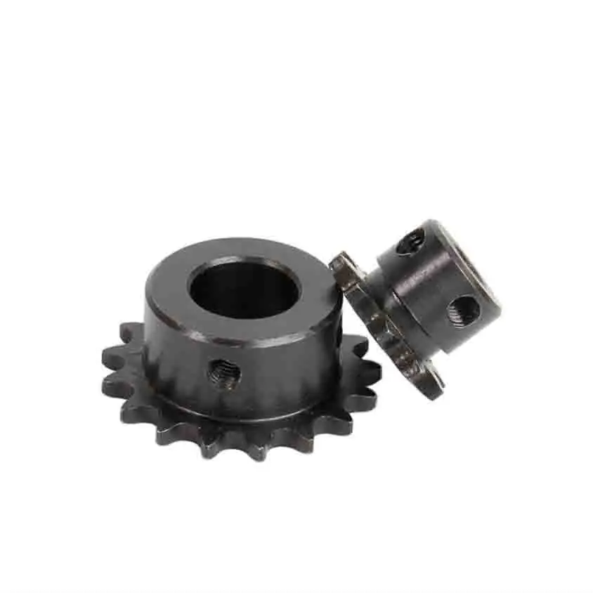 1Pc Black 45 Steel Sprocket Gear for Chain Drive Systems - 9/10/12/15/16/20 Teeth Automotive & Industrial Supplies