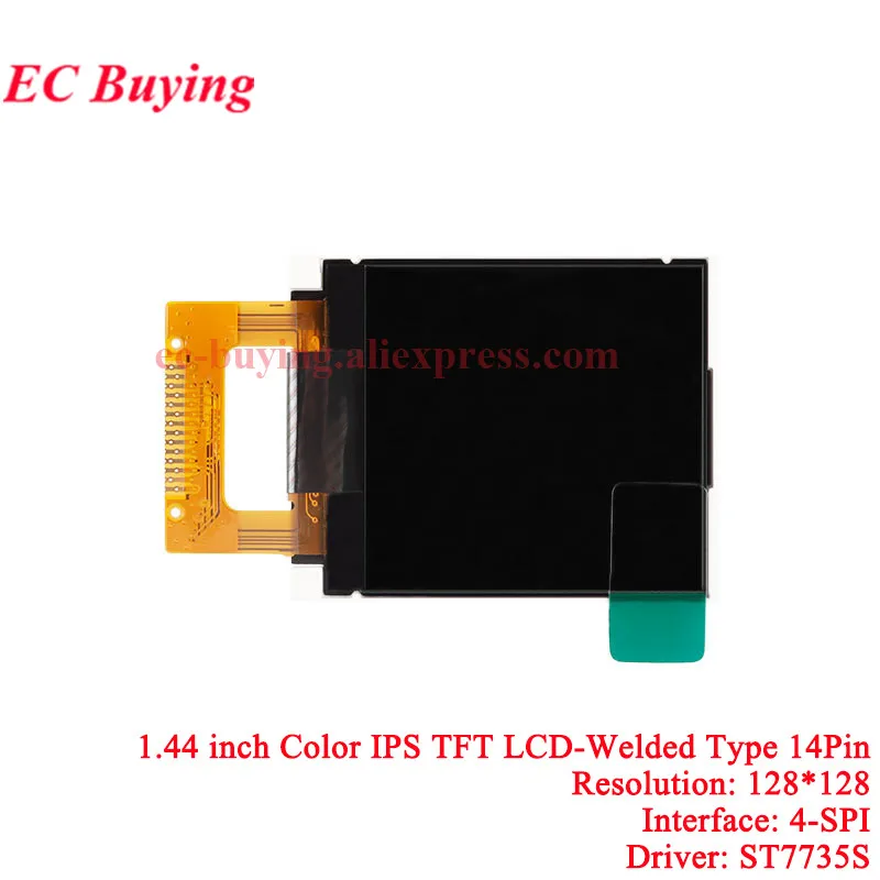 0,96" 0,96 1,14 1,3 1,44 1,8 Zoll HD IPS TFT Display LCD Bildschirm 1,29" OLED 128*128 135*240 80*160 ST7735 ST7789 CH1115 ST7735