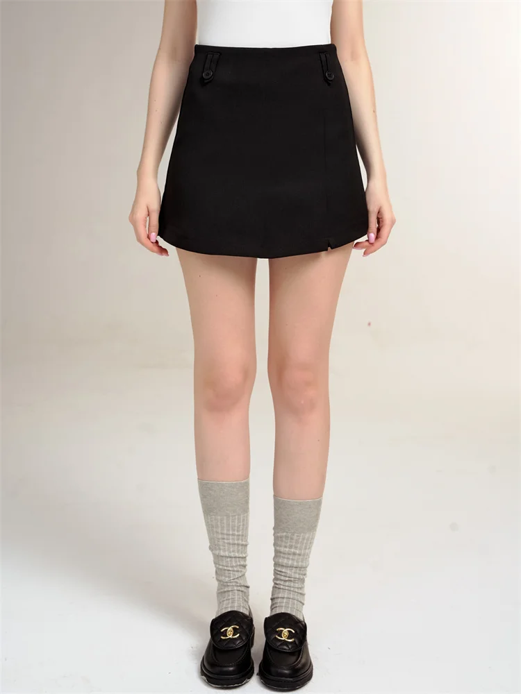 

mat Suit ort Skirt for Women Faionable Spring New Arrival CHILL ZOEY Polyester Fabric A-Line Skirt Ele Sle