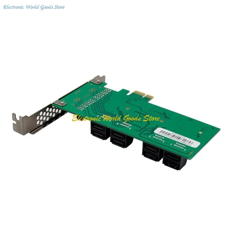 

A3PD 8 PORT PCIE Card Card PCIe To 3 Controller 6 Гбит / с SSD -карты для ПК
