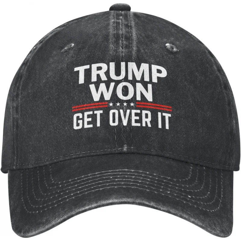 

Men's and Women's Sports and Leisure New Style Fashionable Retro Won President Trump Surpass 2024 Baseball Hat