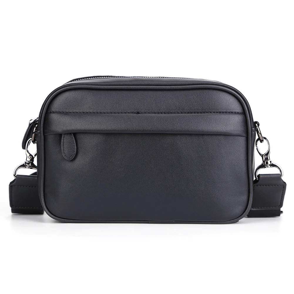 Sac messager à motif classique pour hommes, décontracté, affaires, initié, large sangle, petit carré, designer à carreaux, sacs à bandoulière pour hommes