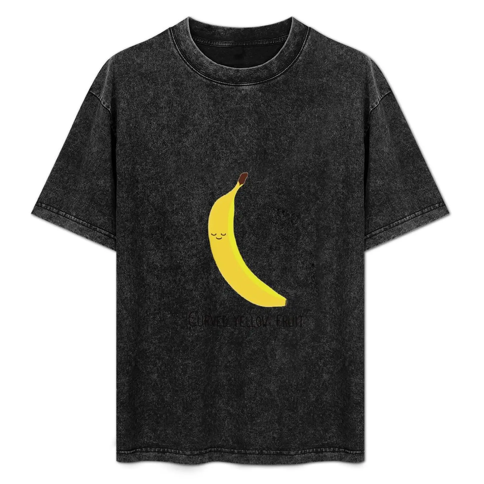 

Curved yellow fruit T-Shirt Festival Short Sleeve T-Shirt