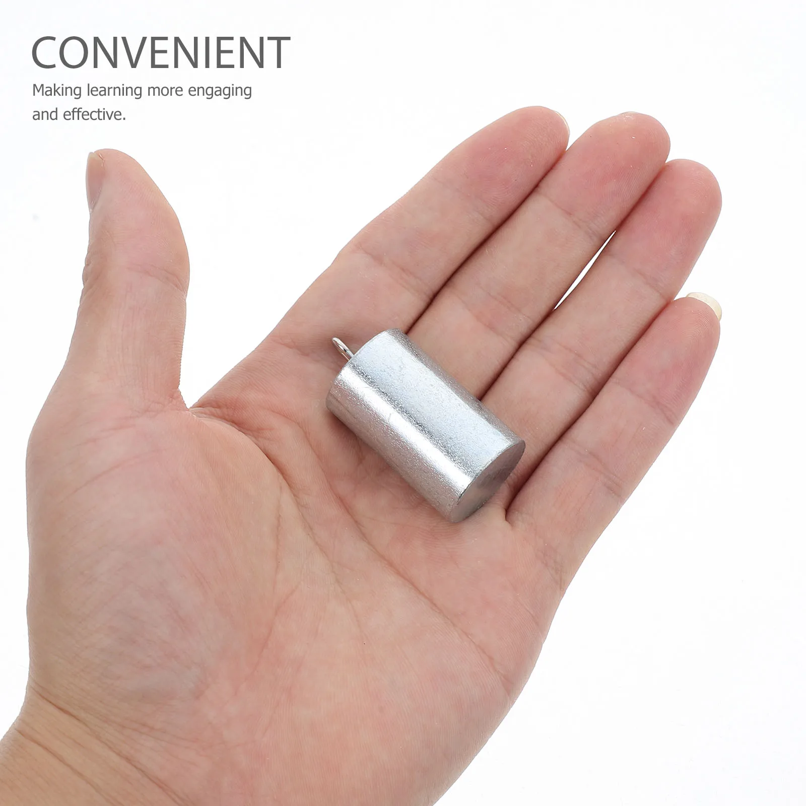 

3pcs Density Aids Physics Cylinders Experiment Equipment Physics Teaching Tool Copper Iron Aluminum School Labs Tools