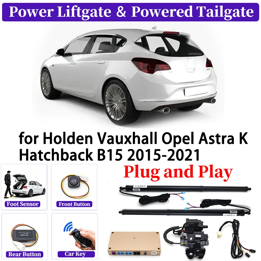 for Holden Vauxhall Opel Astra K Hatchback B15 2015-2021 Car Automatic Power Liftgate Kit Smart Auto Electric Tailgate System