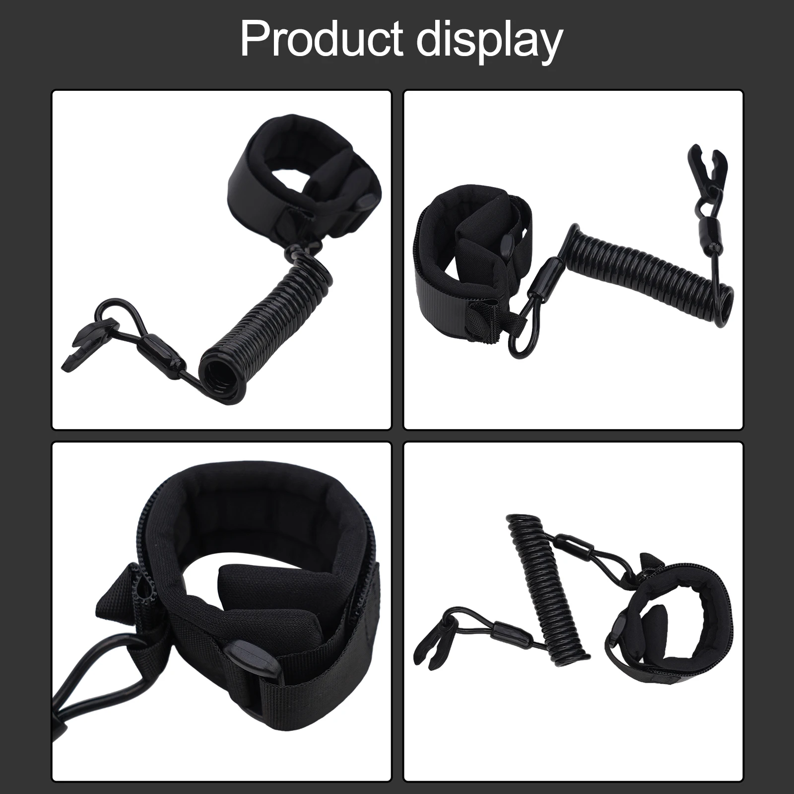 

High Strength Safety Tether Lanyard for Jet Ski JT900 JT1100 Features Floating Ability and Aluminium Alloy Buckle