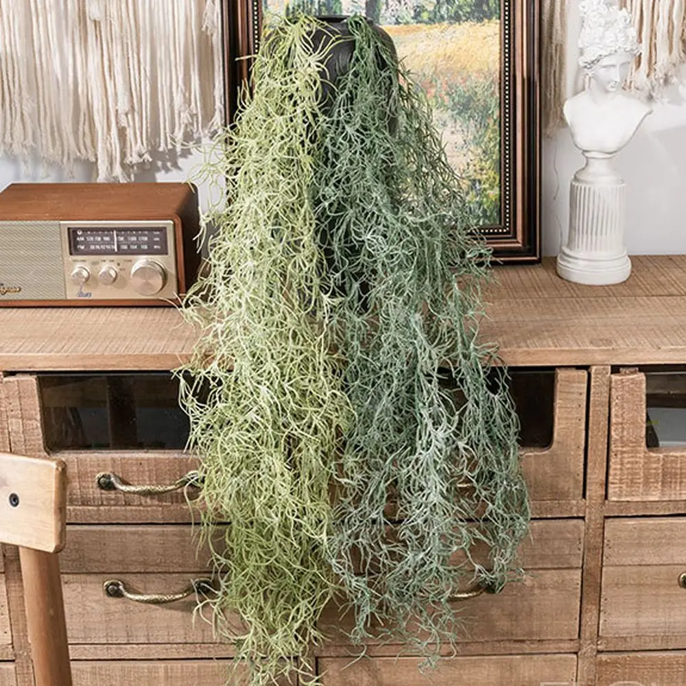 

91cm Artificial Air Grass Green Plants Plastic Elegant Fake Plants Real Touch Handmade Artificial Vine Grass Succulents