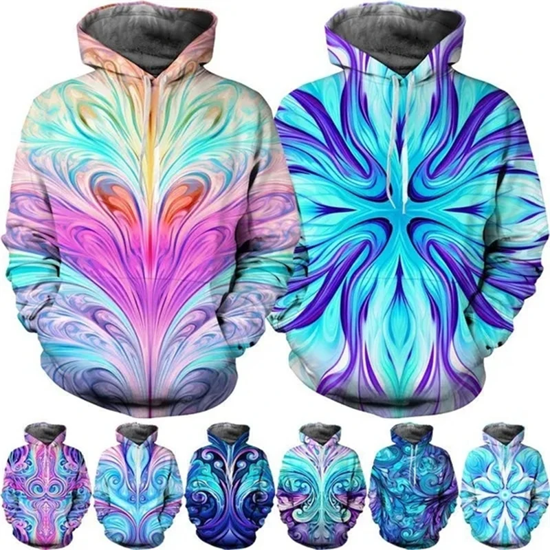 Splash Ink 3d Graphic Hoodies New Art Designer Colorful Hoodie Funny Casual Fashion Couple Breathable Comfortable Sweatshirt Top