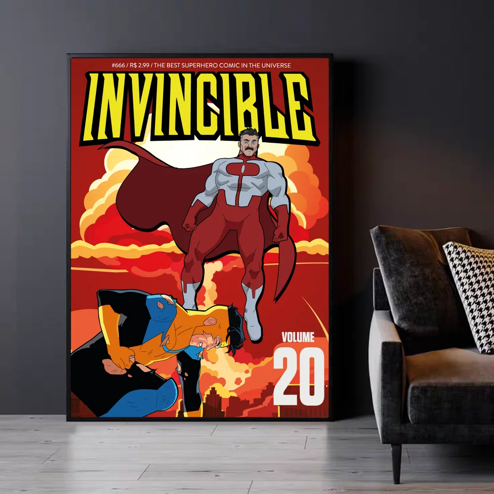 I-Invincible Good Quality Prints and Posters HD Quality Poster Wall Art Painting Study Home Decor