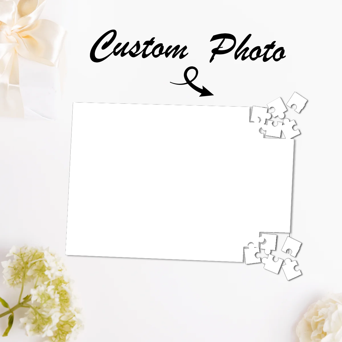 

Creative Customized Picture Customizable Photo Personalised Decompression Puzzles Custom DIY Personalised Photo Portrait Puzzles