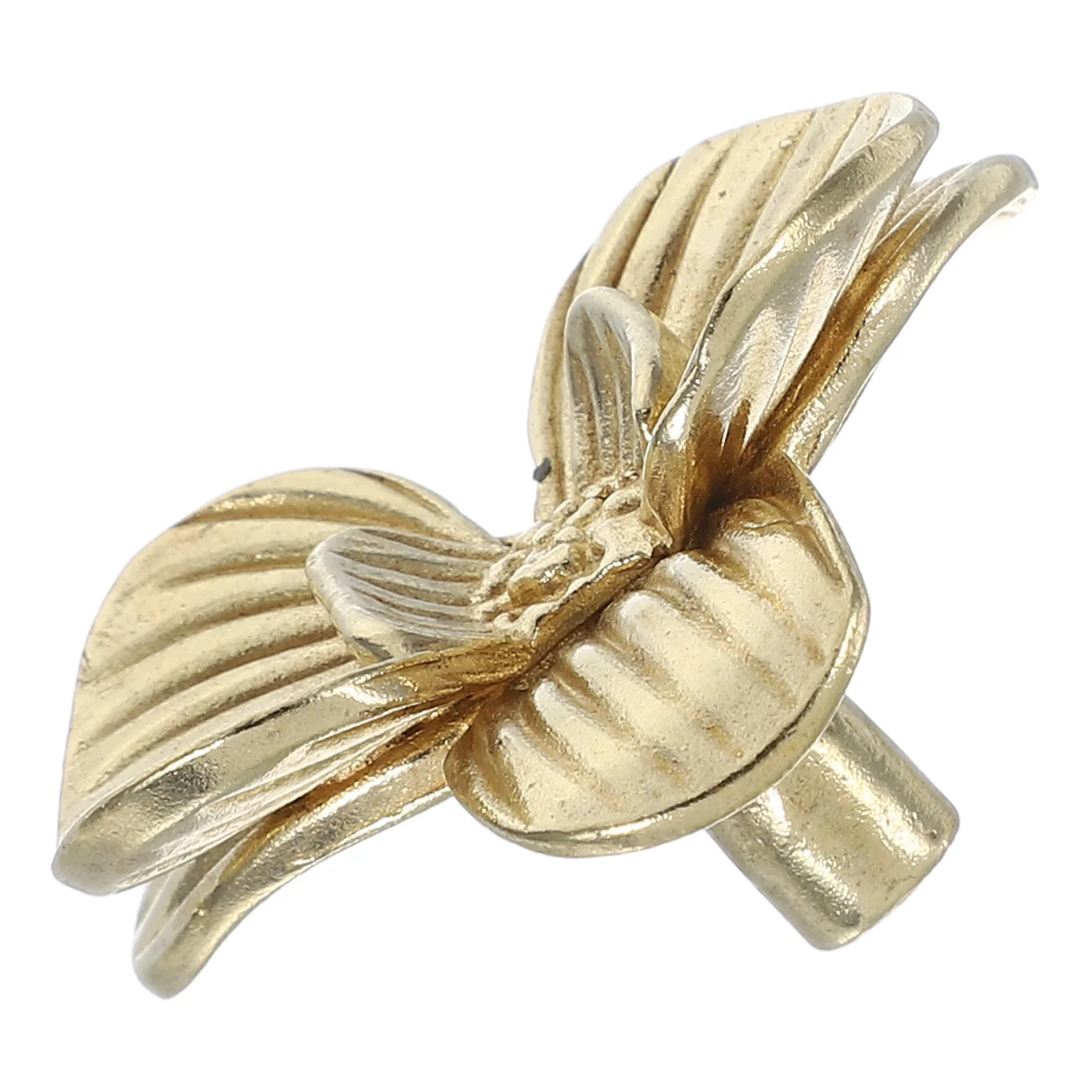 

Brass Door Handle Brushed Knobs Pull Handles Floral Kitchen Dresser Flower Cabinet Vintage Decor