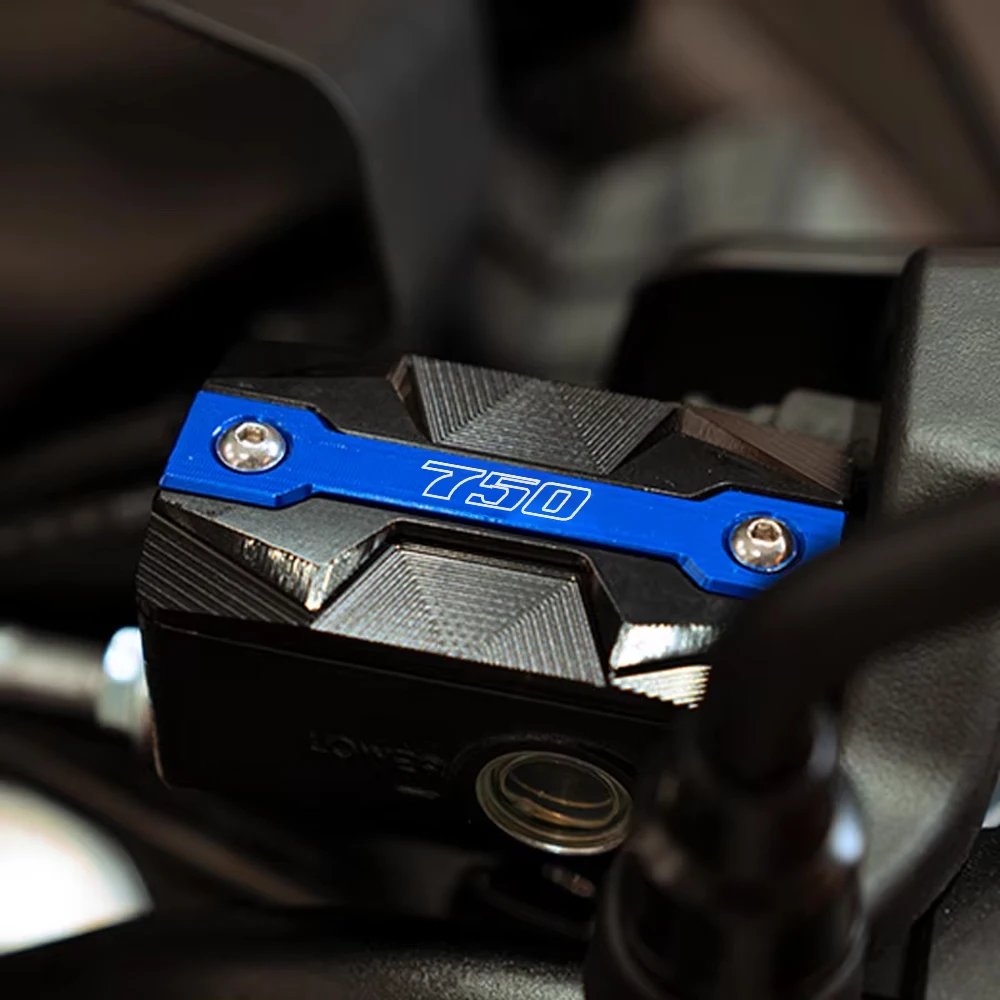 Fit For Suzuki GSX-S750 GSXS750 GSX-S 750 Motorcycle Accessories CNC Front Brake Oil Fluid Reservoir Cover Engine Oil Filler Cap