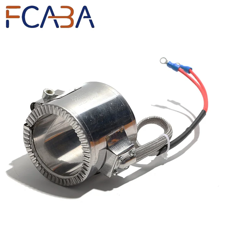 FCABA ID40mm 30mm~60mm Height Ceramic Band Heater 110V/220V/380V 170W~350W for Plastic Extruder Injection Machine Nozzle Part