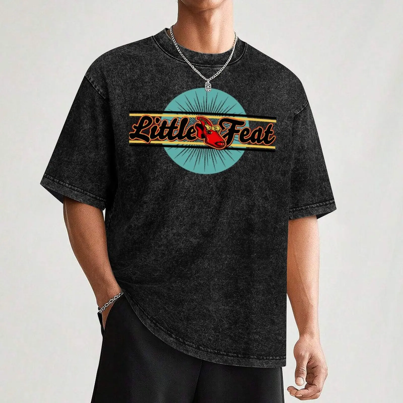LITTLE FEAT T-Shirt Minimalist Casual Short Sleeve Top