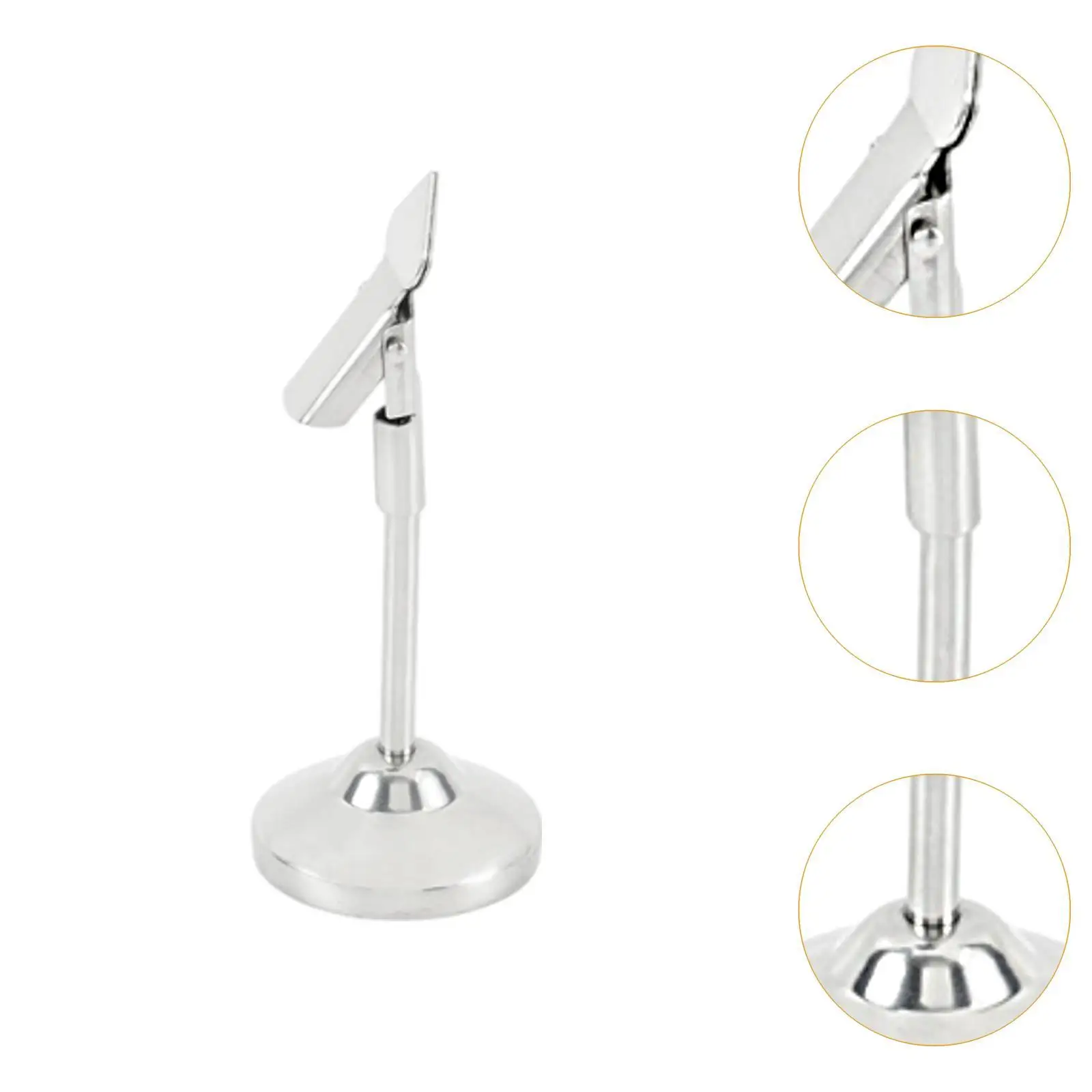 Sign Holder Clip Table Number Place Card Holder for Supermarkets Business