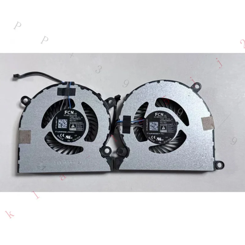ZSS+AIO CPU GPU Cooling Fan 12V L89677‑001 L89678‑001 Replacement For HP Engage One Pro C5900E All‑in‑One