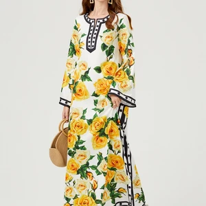 7 Main Sales Women's Yellow Dress - №7