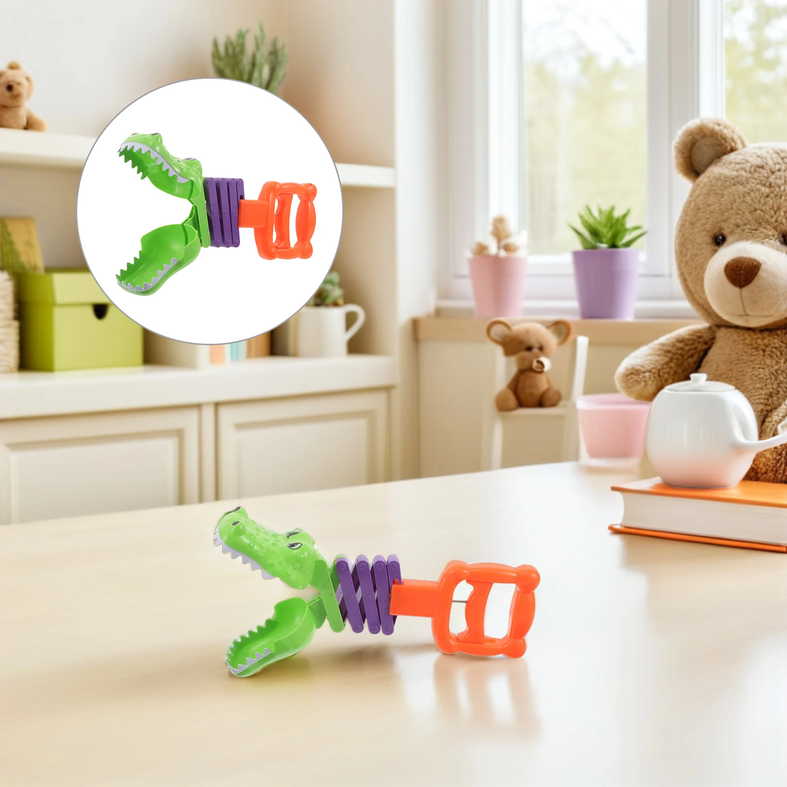 

Mechanical Arm Toys Children Grabber Fun Interactive Claw Animal Game for Kids Party Accessories
