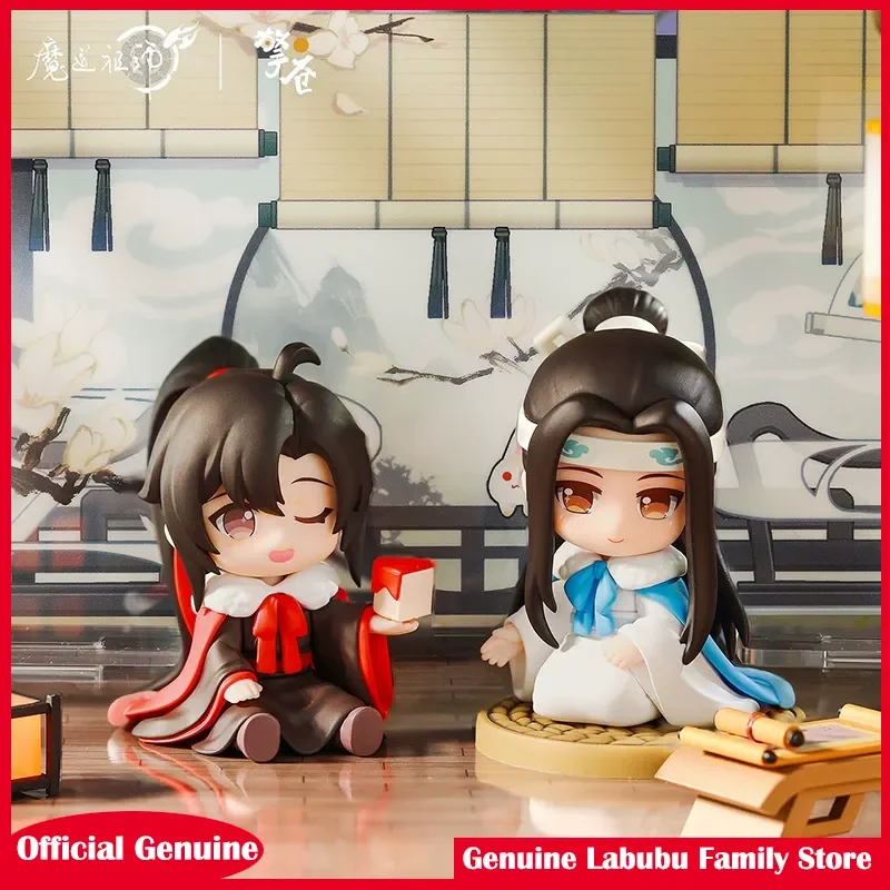 

Mo Dao Zu Shi Аниме Фигурка Lan Wangji Wei Wuxian Фигурки Q Версия Модель Кукла Настольная коллекция Dedcor Игрушка Девушка Подарок