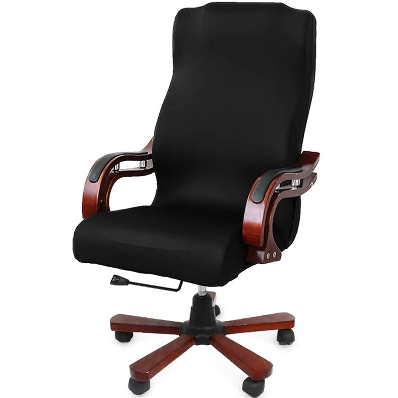 

Office Chair Cover Computer Chair Boss Chair Cover Modern Simplism Style High Back Large Size (Chair Not Included)