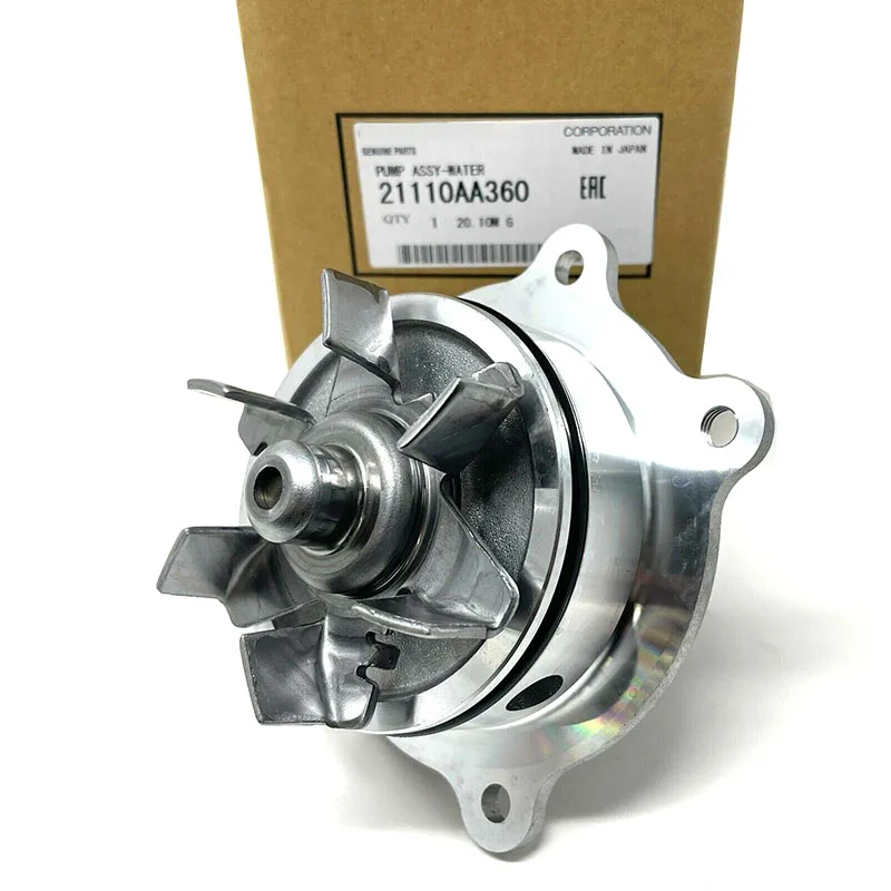 NBJKATO Brand New Genuine Water Pump OEM 21110AA360 For 2001-2009 Subaru Outback Legacy Tribeca 3.0L-H6