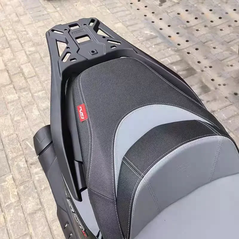 For VOGE 500AC 300AC SR250GT Motorcycle modification aluminum alloy tail rack luggage compartment tail wing accessories