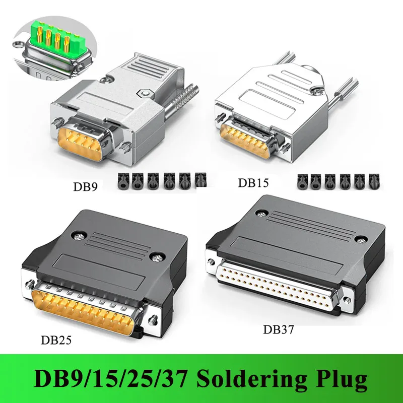DB9/15/25/37 Plug I…