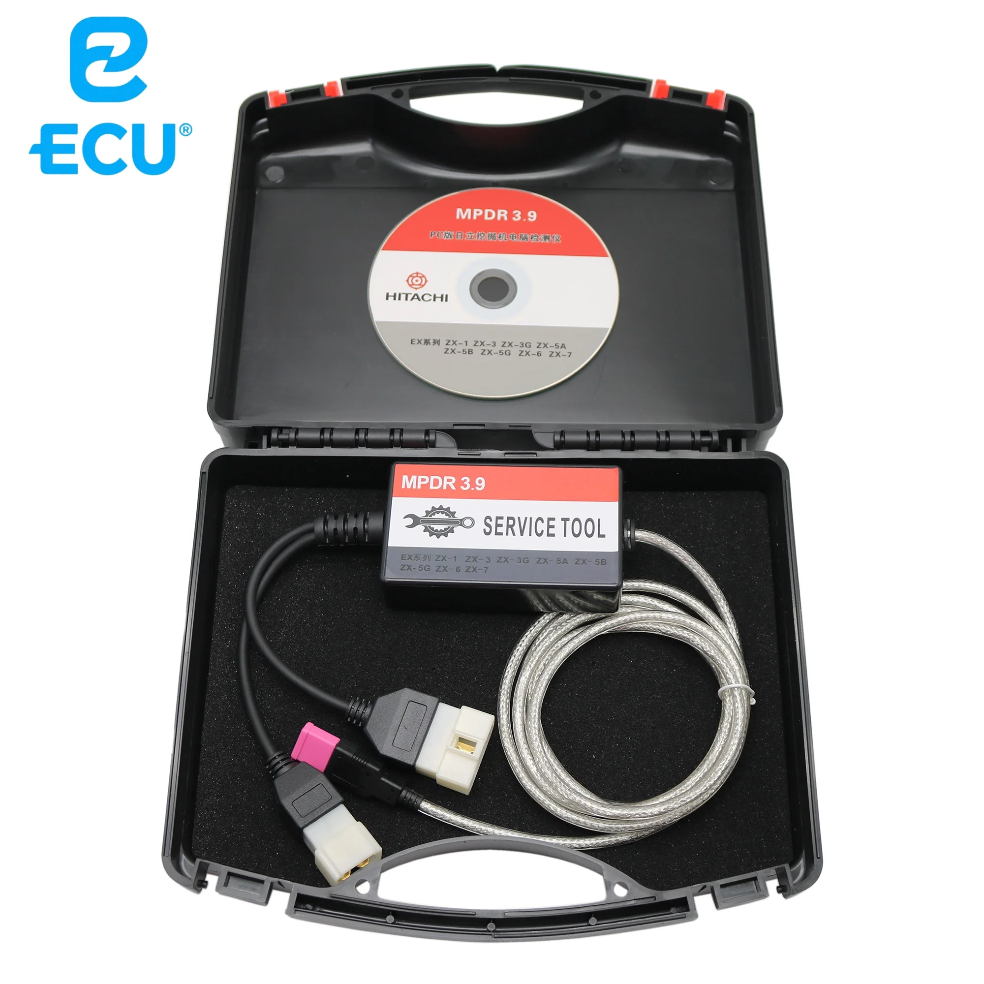 For MPDR 3.9 Diagnostic Scanner Tool Construction Equipment Scan For Hitachi Loader ZX-1 ZX-3 ZX-3G ZX-5 Excavator ZX-6 ZX-7