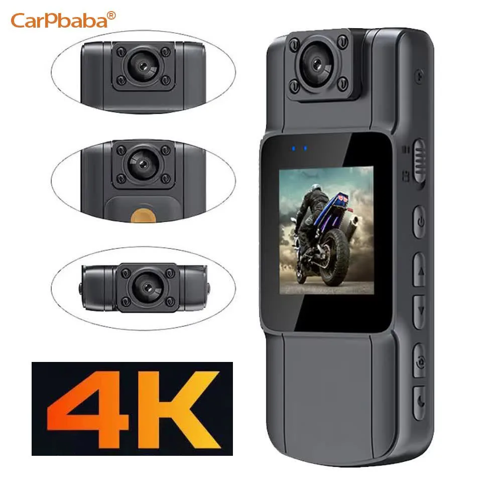 

L11 4K HD Mini Camera Portable Digital Video Recorder BodyCam Infrared Night Vision Police Cam Small Bike Camcorder