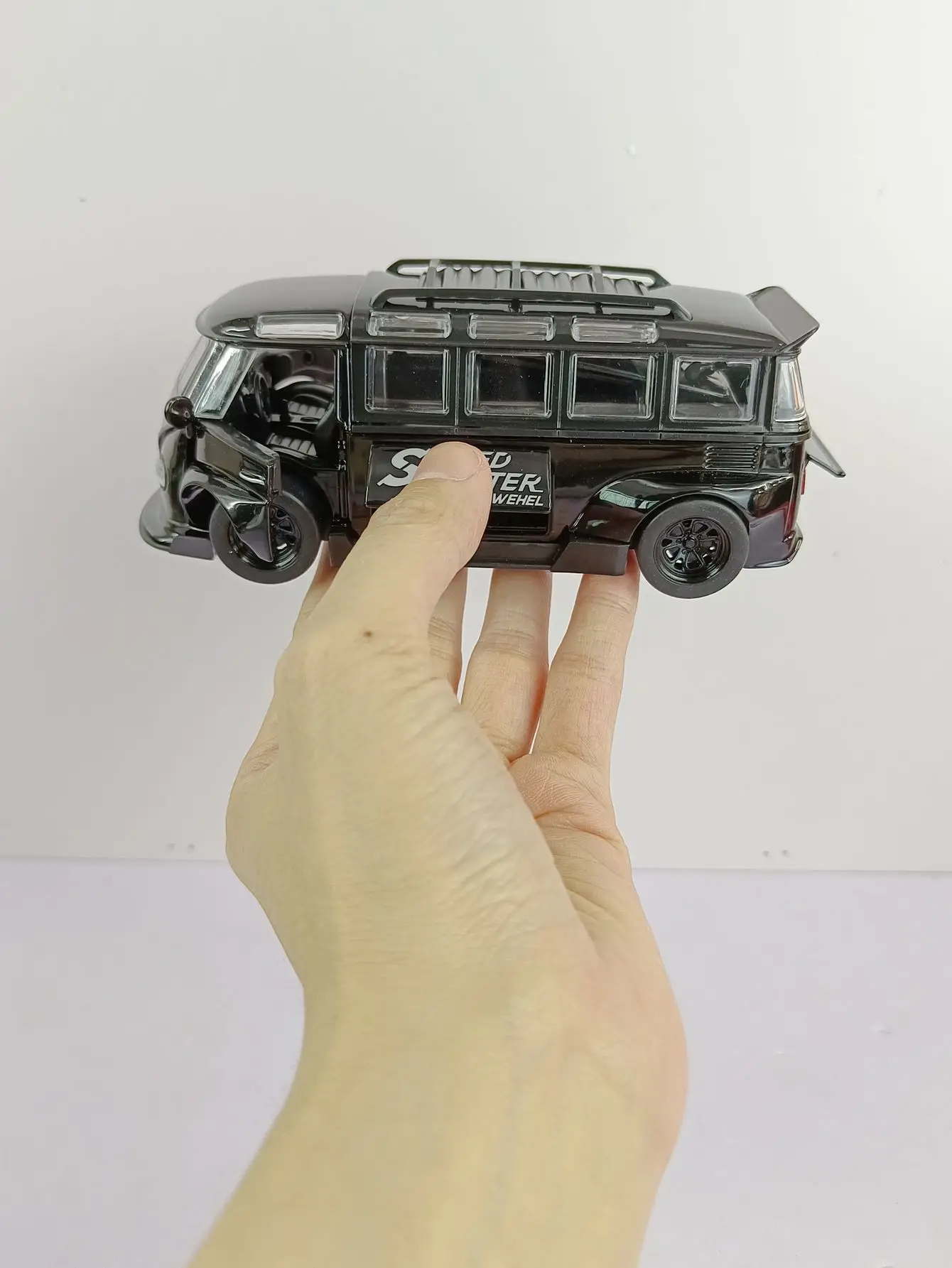 1:32 Bus T1 Modified Alloy Diecast Scale Metal VW Collection Car Models Vehicle Kid Toy Car Holiday Gifts Box