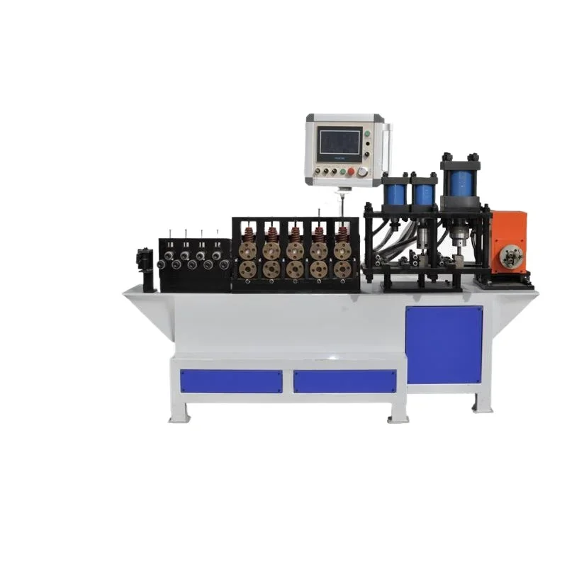 

Numerical control flat iron hoop machine flat material punching bending forming machine photovoltaic seismic bracket electric