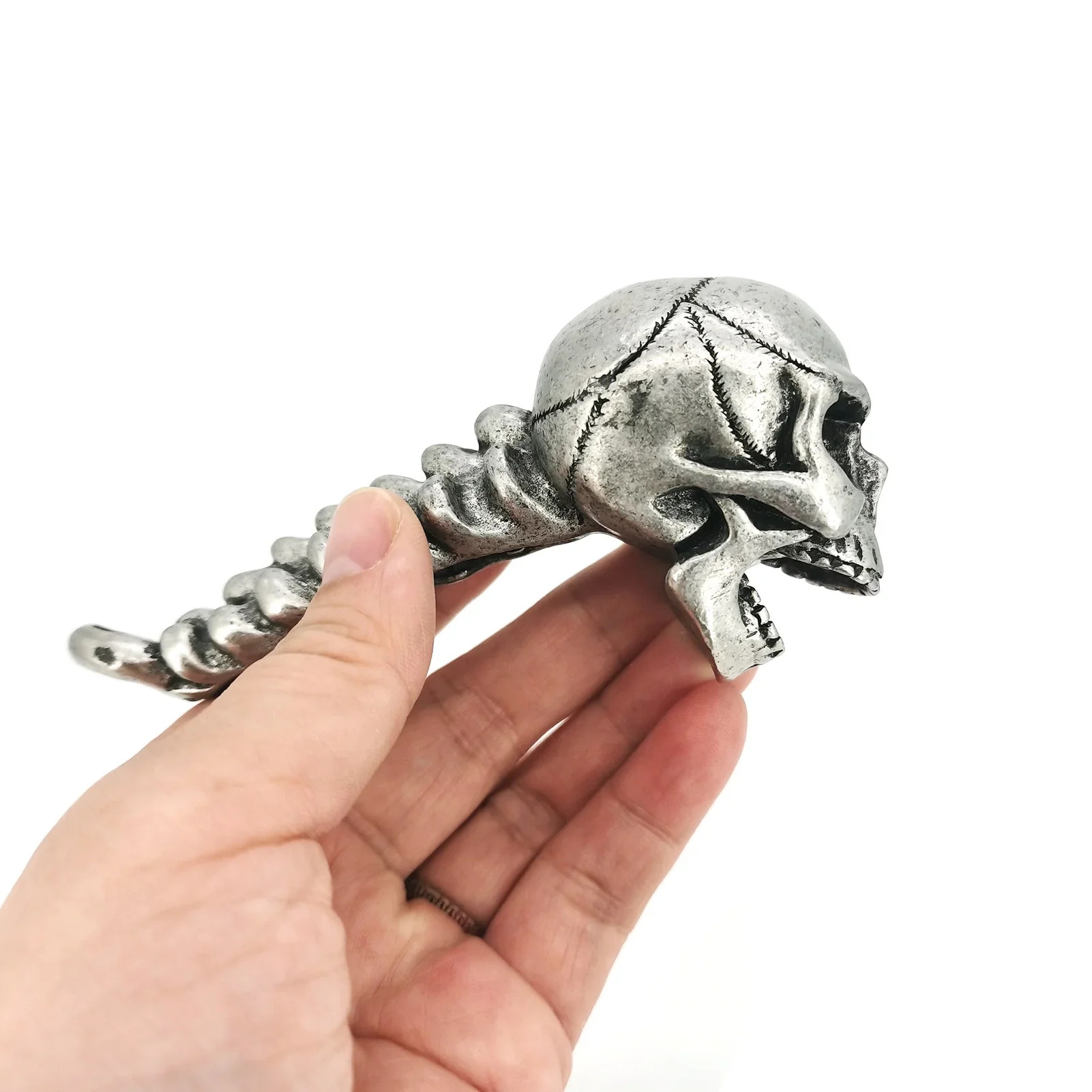 1pcs Creative Skull Head Shaped Bottle Can Opener Stainless Steel Alloy Bottle Opener Homes Restaurants Bars Accessories