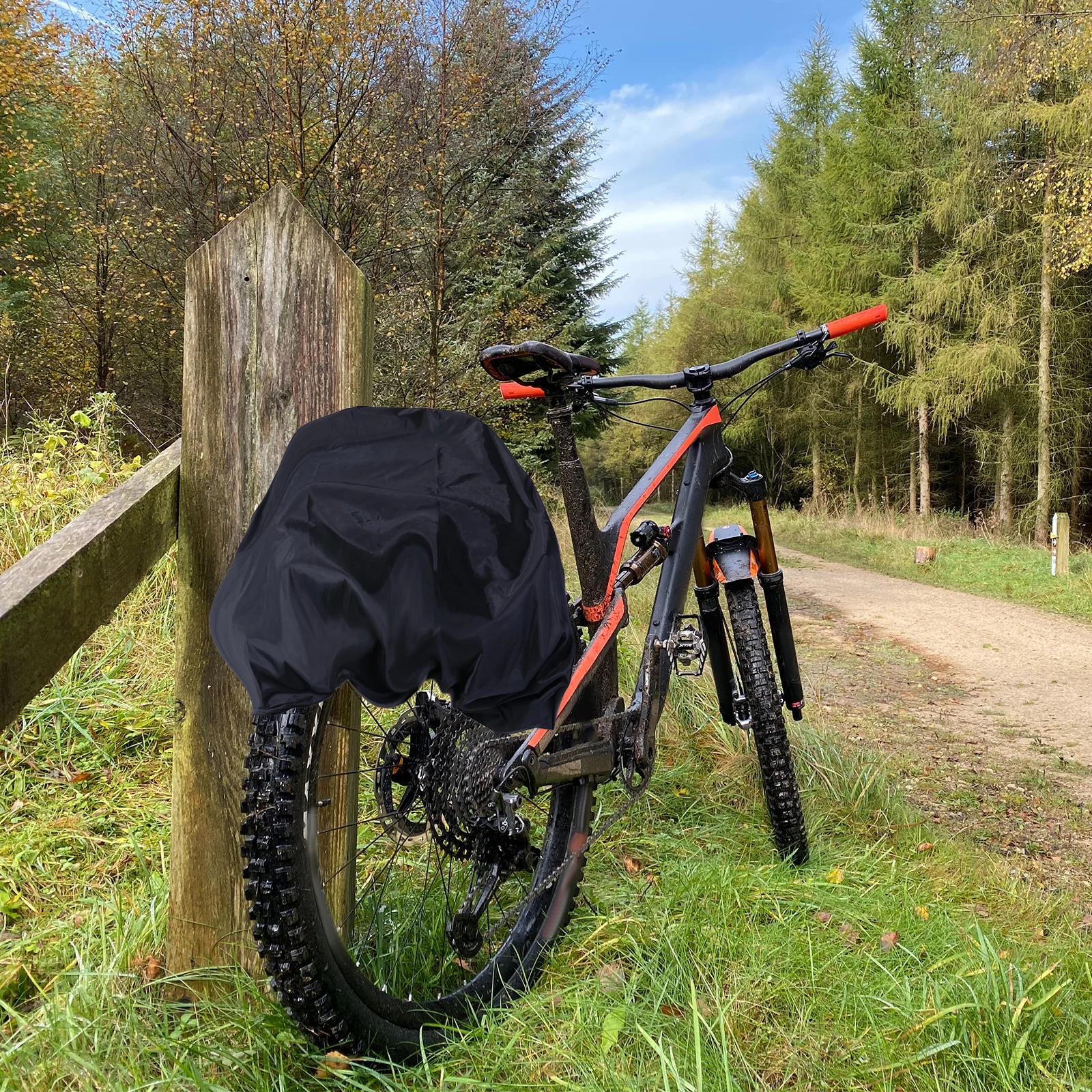 

Waterproof Tail Rain Light For Bike Trunk Cycling Mountaineering Bag Rainproof Protector Rain Cover For Bag Cover