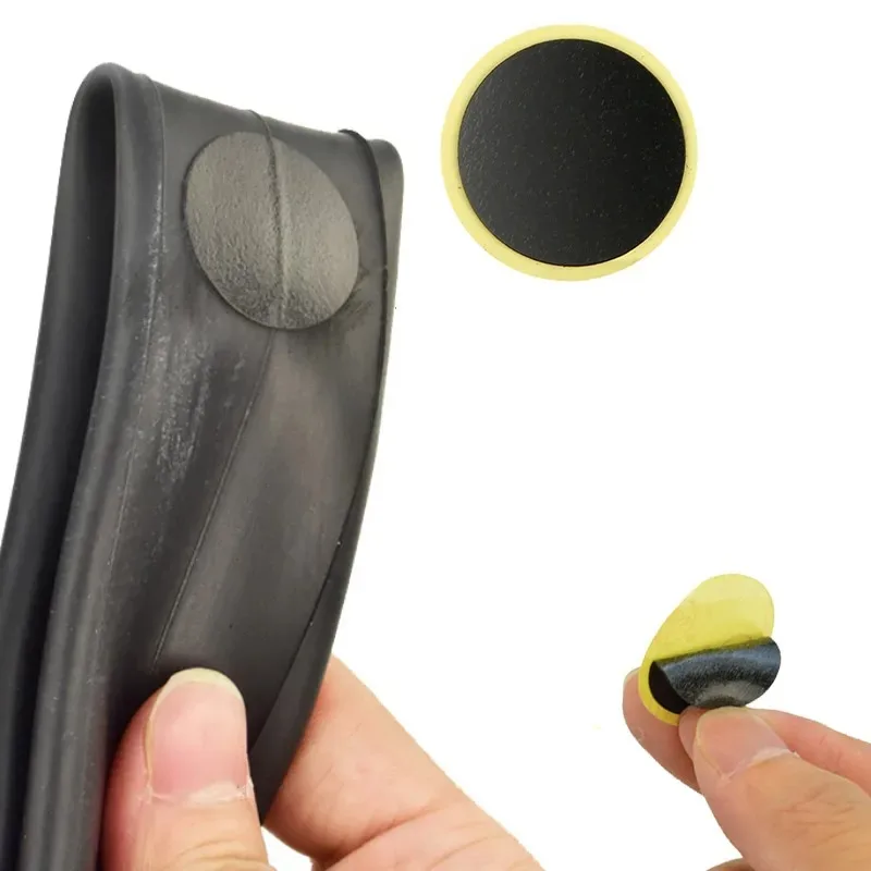 10PCS Bicycle Glue-free Tire Patches Tool Quick Repairing Tyre Protection Patch Adhesive Quick Drying Bike Accessories