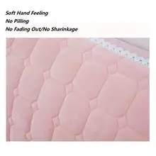 European Short Plush Bed Head Cover #2