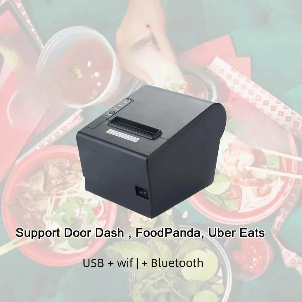Impresora HSPOS de Alta Calidad para Bares de Sushi, Restaurantes de Barbacoa, Cafeterías Veganas, Uber Cuisin, Impresora de Etiquetas para Restaurantes
