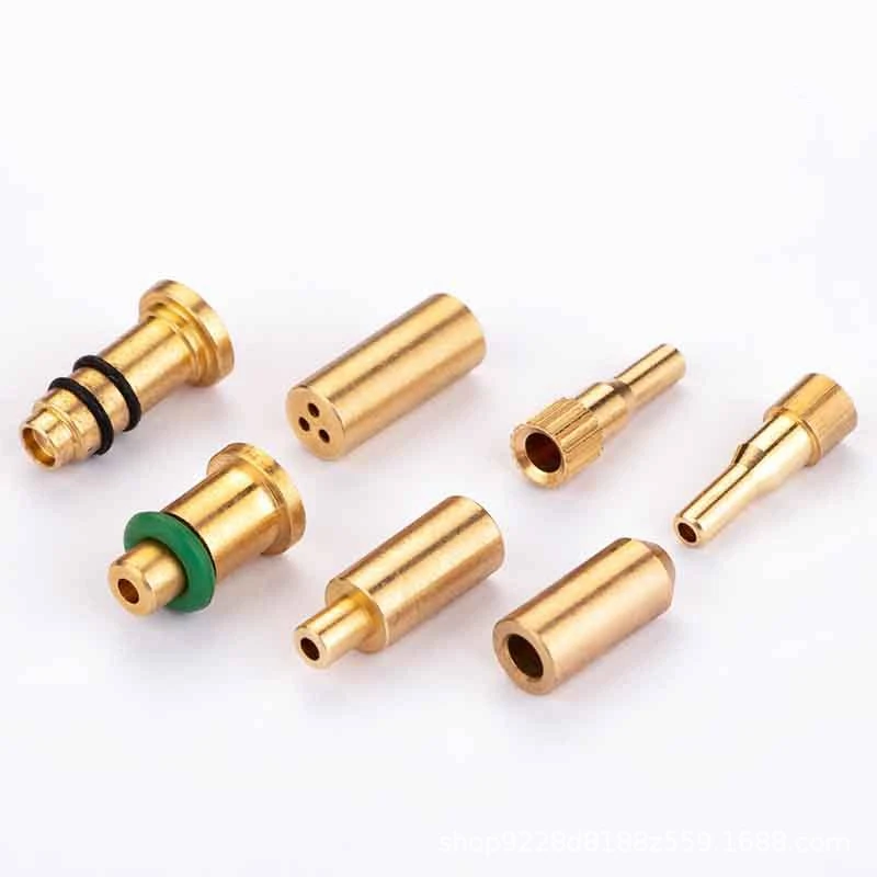 9pcs/Set Reusable Brass Copper Gas Nozzle Adapter For Dunhill Dupont & Other Lighters Special Refill Butane Repair Tools