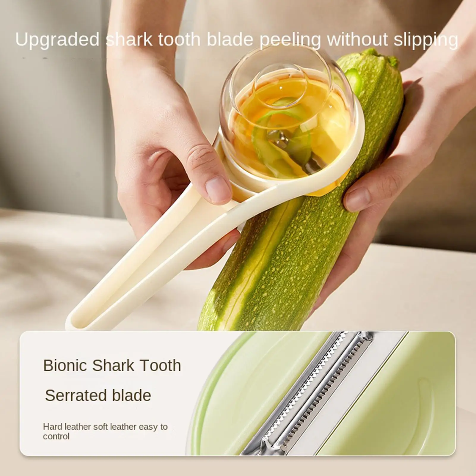 Kitchen Peeler With Storage Box Fruit Vegetable Potato Carrot Peeler Stainless Steel Multi-Functional Peeler Slicer Peeling tool