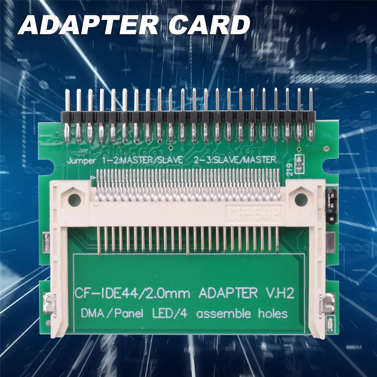 Compact Flash Cf Card a Ide 44Pin 2Mm maschio convertitore adattatore Bootable Hdd da 2.5 pollici