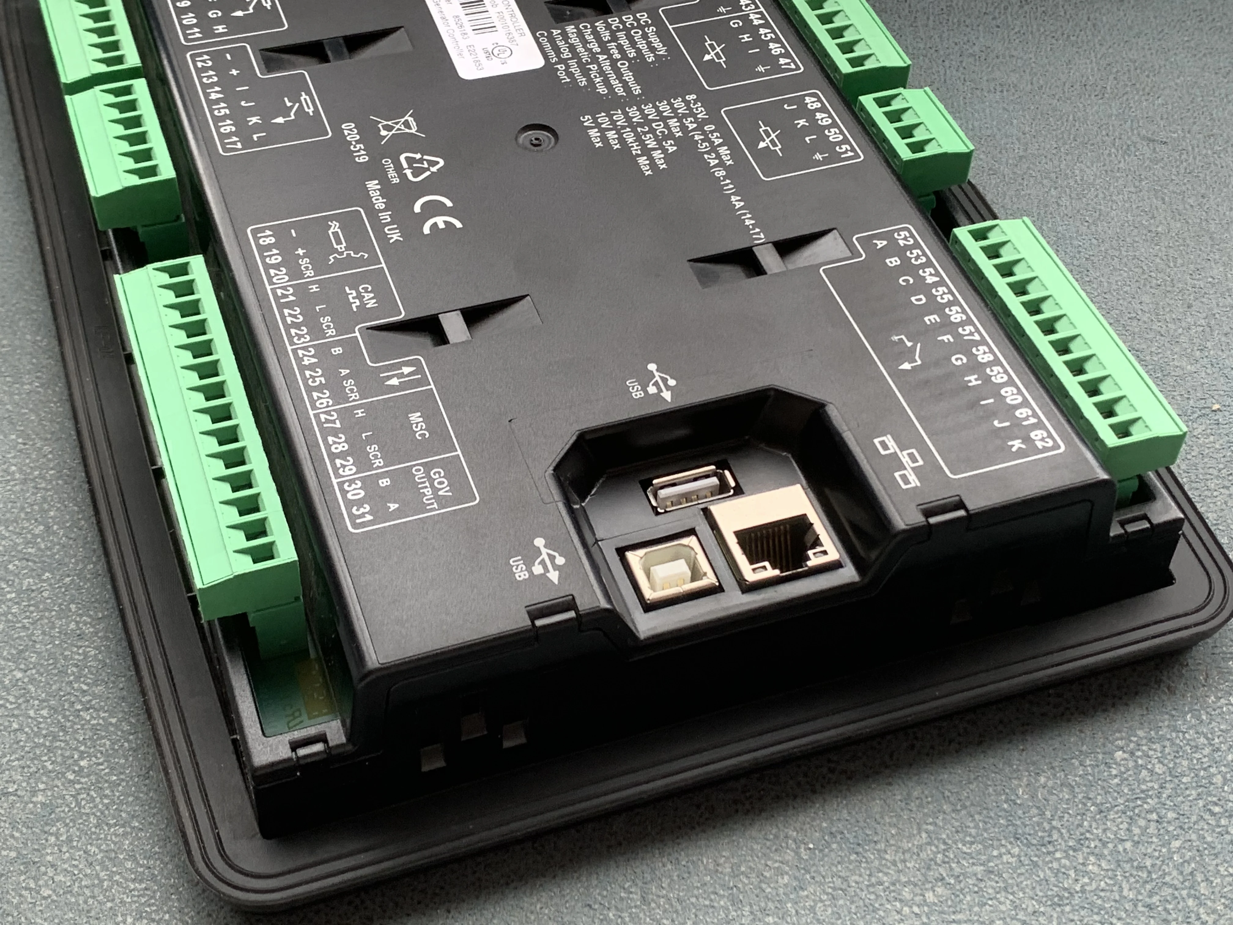 DSE E800 Modul kōntrole motora głymbokigo morza Pōmpa napōju Kompresor Hydrauliczny Kōntroler siyły (ôryginalny)